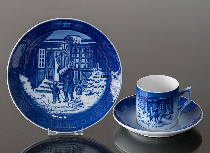 1994 Royal Copenhagen Weihnachtstasse, Weihnachtseinkauf