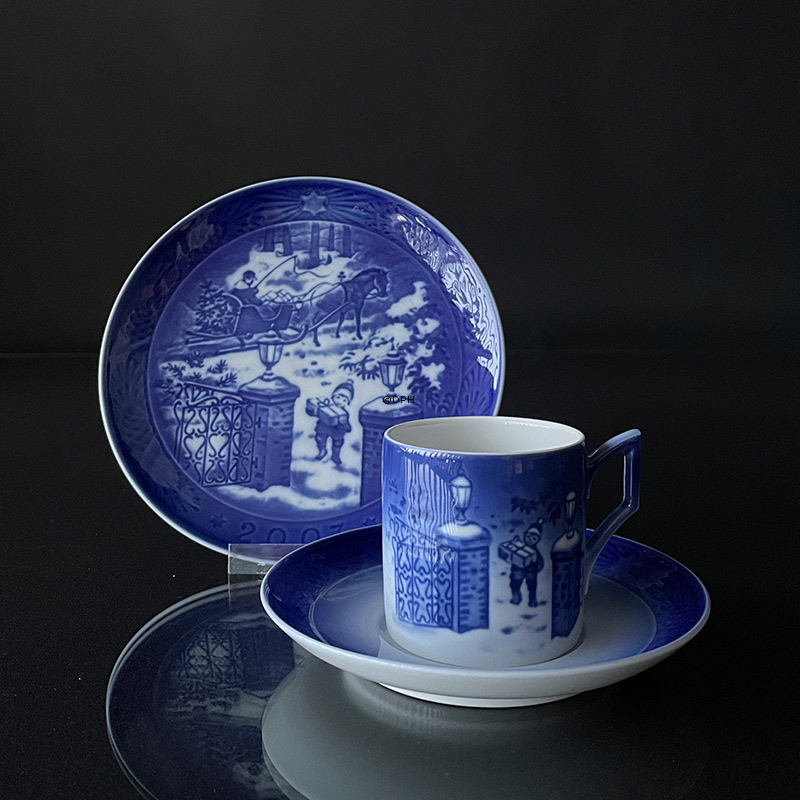 2003 Royal Copenhagen Weihnachtstasse, Heiligeabend
