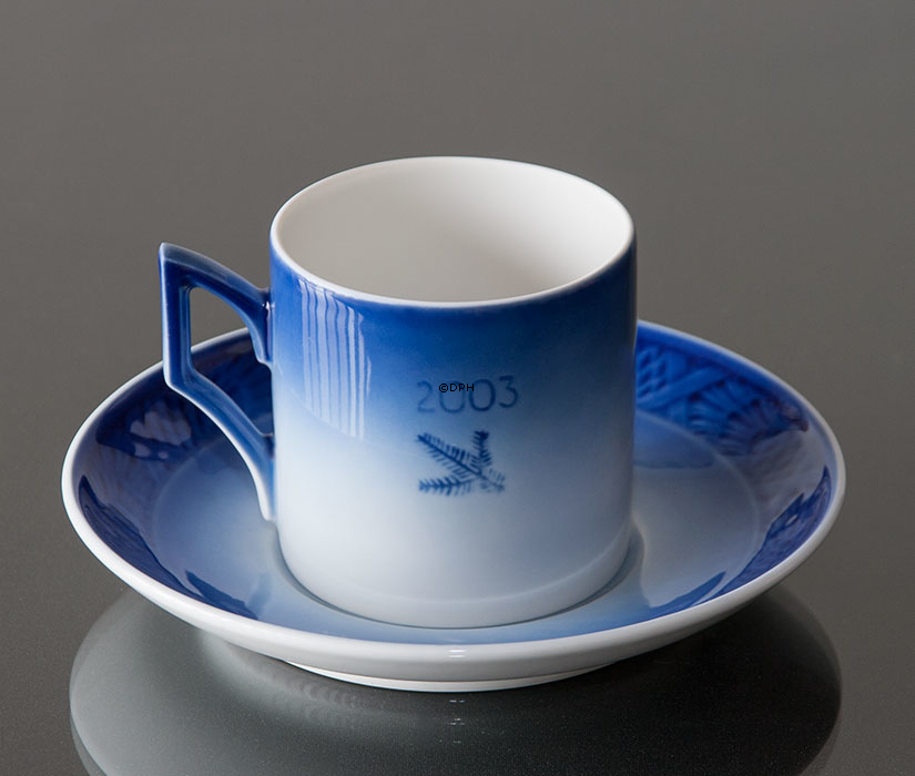 2003 Royal Copenhagen Weihnachtstasse, Heiligeabend