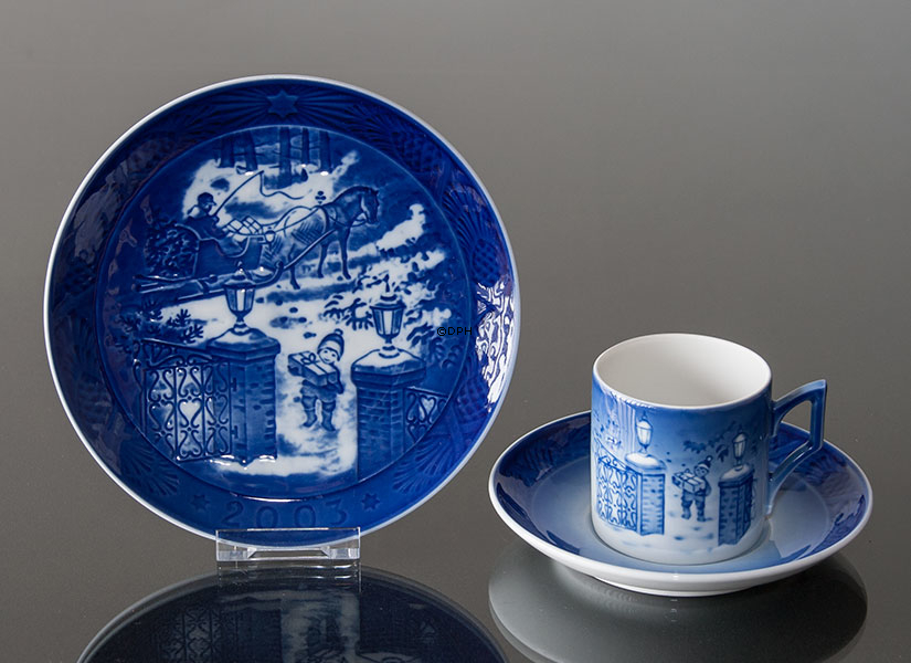 2003 Royal Copenhagen Weihnachtstasse, Heiligeabend