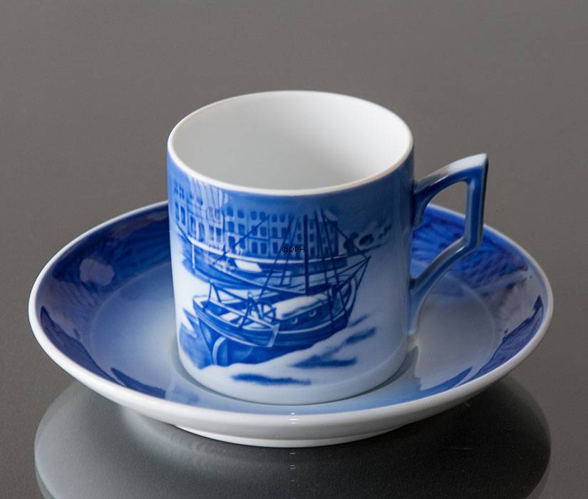 2007 Royal Copenhagen Weihnachtstasse, Weihnachten in Nyhavn