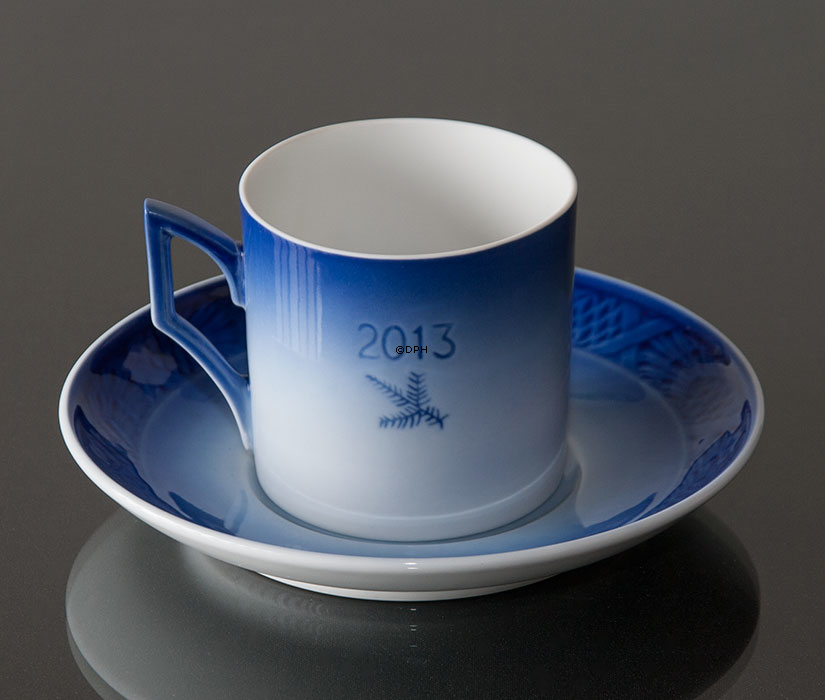 2013 Royal Copenhagen Weihnachtstasse, die kleine Meerjungfrau