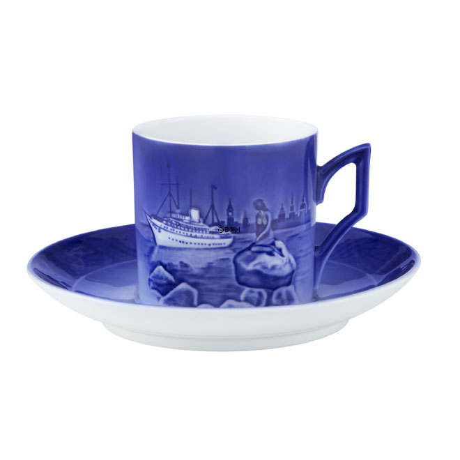 2013 Royal Copenhagen Weihnachtstasse, die kleine Meerjungfrau