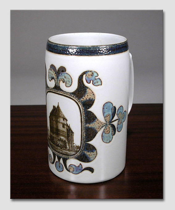 Becher "Nyborg 800 Jahre" 1271-1971, Royal Copenhagen