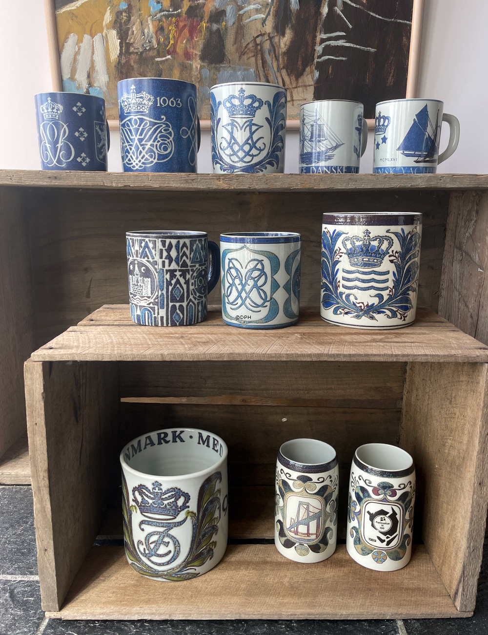 Becher "Lillebæltsbroen", kein Datum, Royal Copenhagen