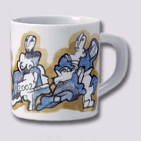 2002 Jahresbecher, klein, Royal Copenhagen