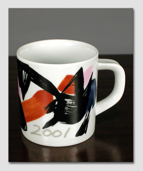 2001 Jahresbecher, groß, Royal Copenhagen