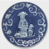 1971 Royal Copenhagen Muttertagsteller, amerikanische Mutter