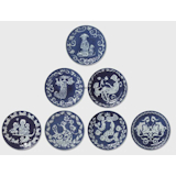 Royal Copenhagen Muttertagsplatte 1972 Orientalische Mutter