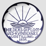 1895 Royal Copenhagen Gedenkteller