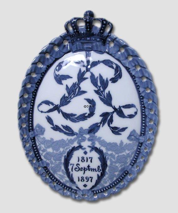 1817-1897 Royal Copenhagen Gedenkteller