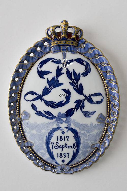 1817-1897 Royal Copenhagen Gedenkteller
