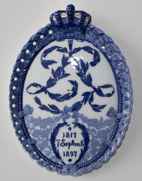 1817-1897 Royal Copenhagen Gedenkteller