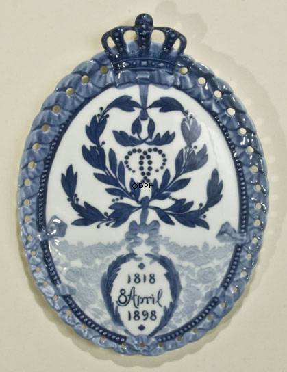1818-1898 Royal Copenhagen Gedenkteller