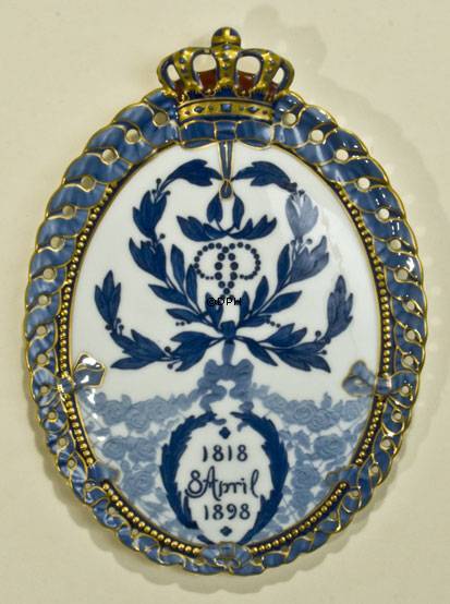 1818-1898 Royal Copenhagen Gedenkteller