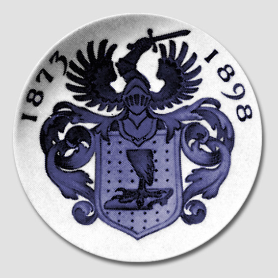 1873-1898 Royal Copenhagen Gedenkteller,