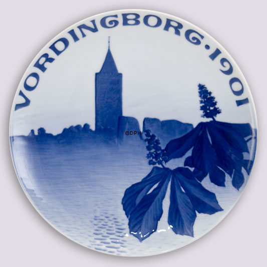 1901 Royal Copenhagen Gedenkteller, Vordingborg 1901