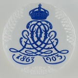 1903 Royal Copenhagen Gedenkteller 1863-1903