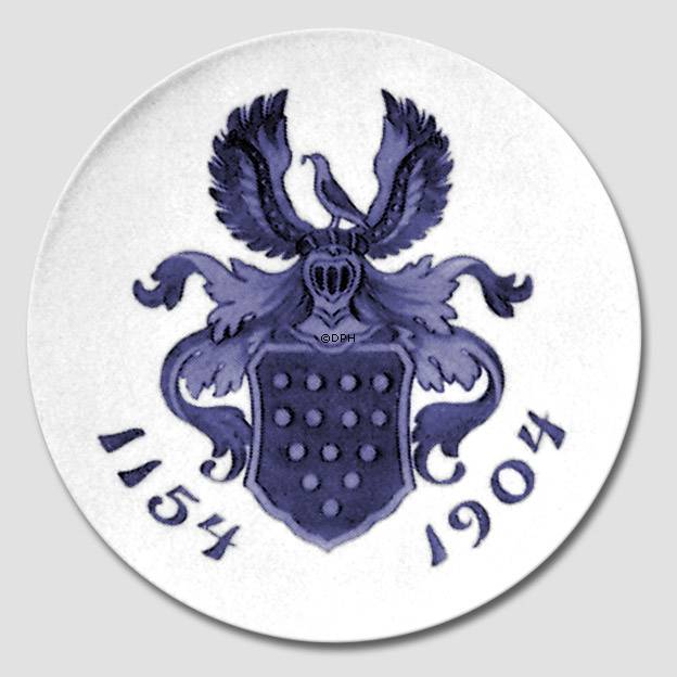 1154-1904 Royal Copenhagen Gedenkteller,