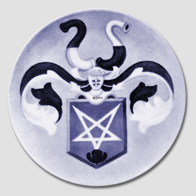 1866-1906 Royal Copenhagen Gedenkteller, 1