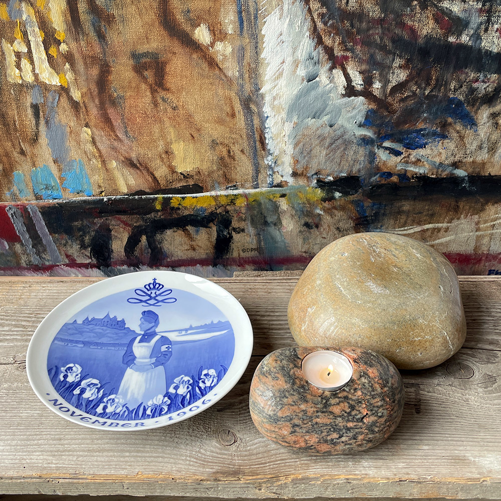 1906 Royal Copenhagen Gedenkteller, NOVEMBER 1906