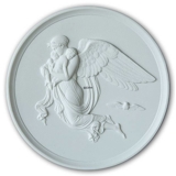 Thorvaldsen Biskuitteller Nacht, 15 cm, Royal Copenhagen