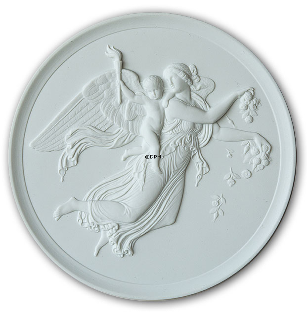 Thorvaldsen Biskuitteller Tag, 15 cm,  Royal Copenhagen