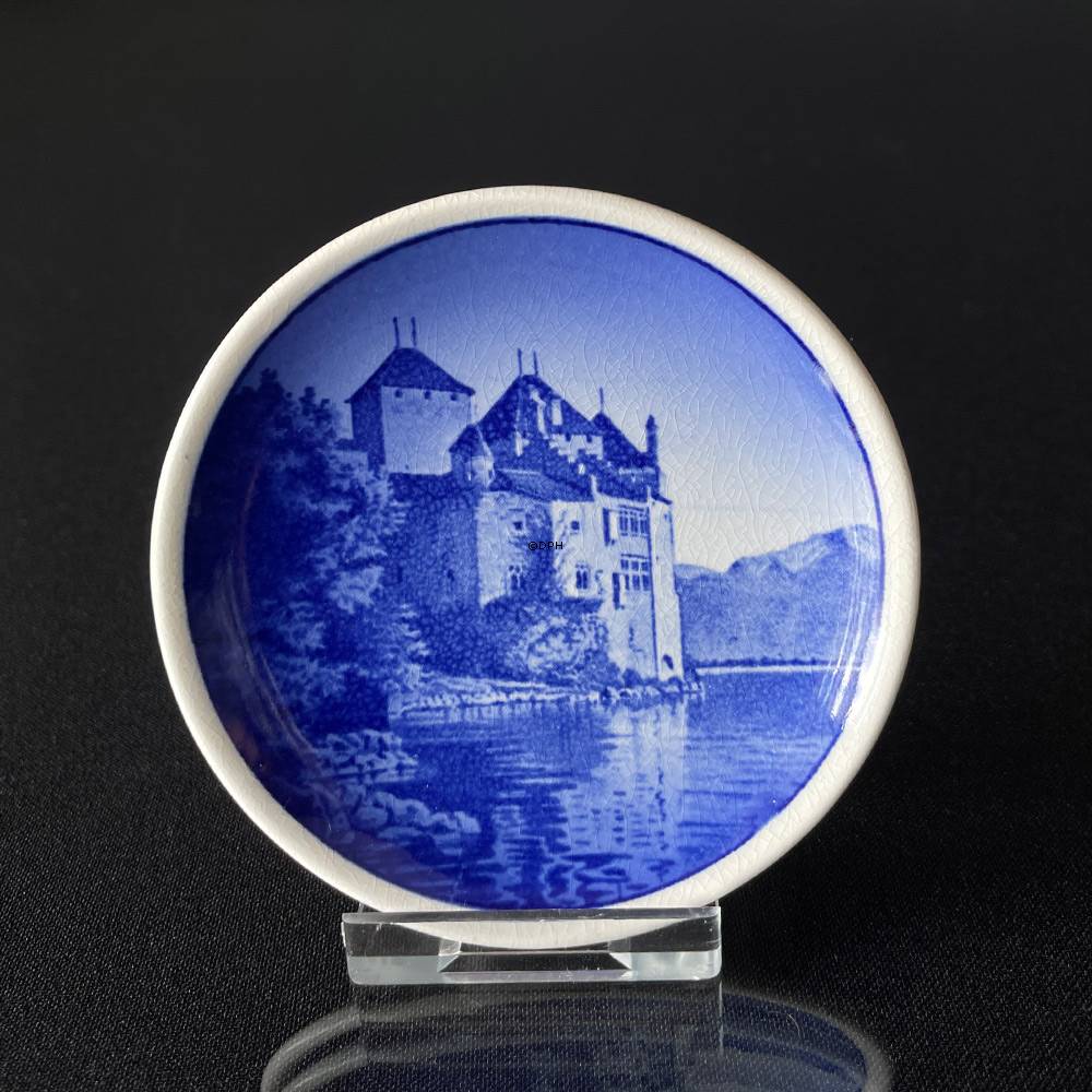 Royal Copenhagen Plakette Nr.  101, Chillon Castle Near Geneva