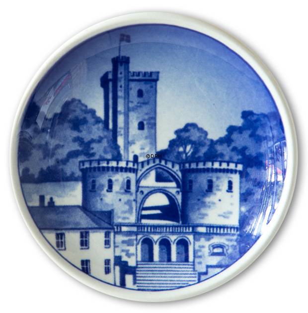 Royal Copenhagen Plakette Nr. 130, Kärnan Helsingborg, Schweden