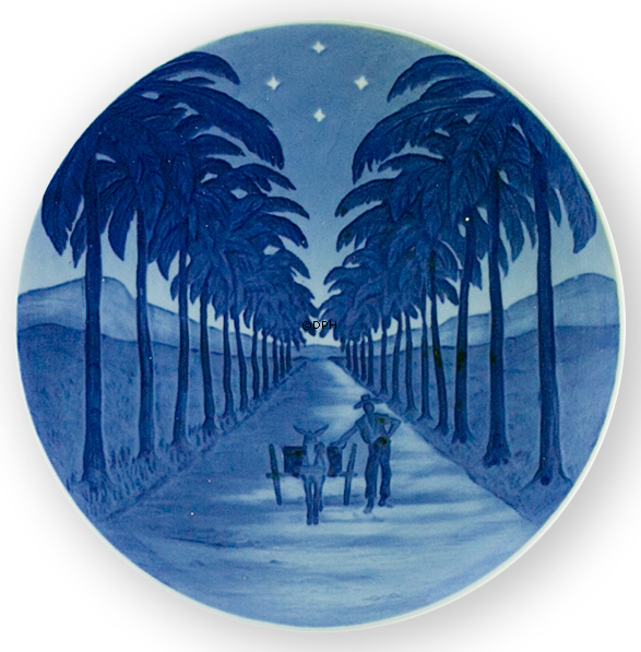 1912 Royal Copenhagen Gedenkteller, Westindische Gedenkteller