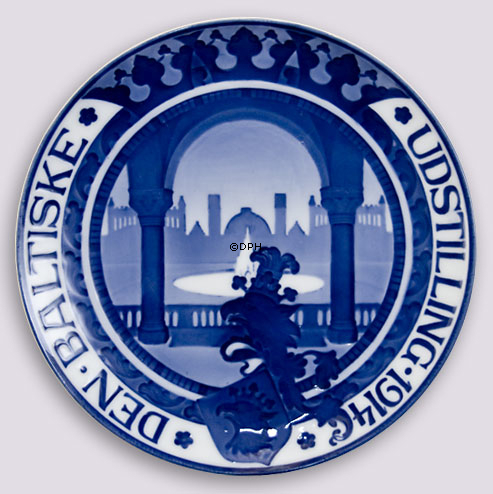 1914 Royal Copenhagen Gedenkteller, Baltische Ausstellung 1914