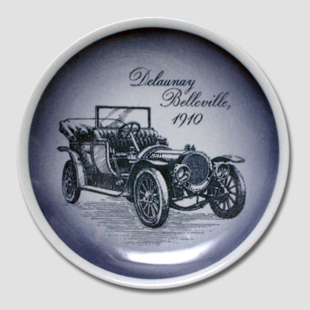 Royal Copenhagen Plakette Nr. 155, Delauney Belleville 1910