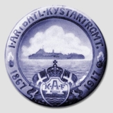 1867-1917 Gedenkteller, 1. ARTBATL. KYSTARTRGMT