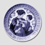 1922 Royal Copenhagen Gedenkteller, BØRNEHJEMMET BETHLEHEM 1922 (Waisenhaus Bethlehem)