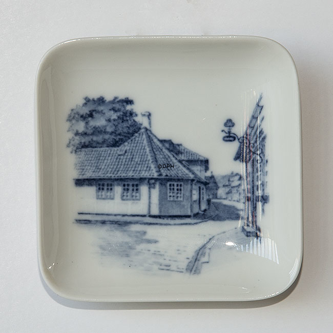 Schale mit Hans Christian Andersens Haus in Odense, Royal Copenhagen