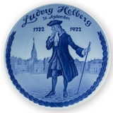 1722-1922 Royal Copenhagen Gedenkteller, LUDVIG HOLBERG 1722 26. SEPTEMBER 1922
