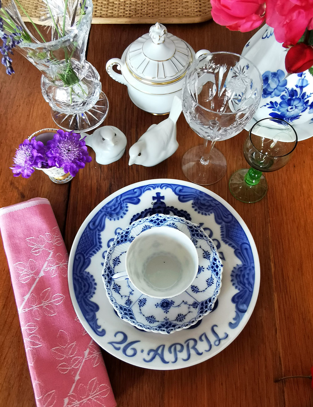 1898-1923 Royal Copenhagen Gedenkteller