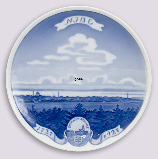 1927 Royal Copenhagen Gedenkteller 1727 NIBE 1927