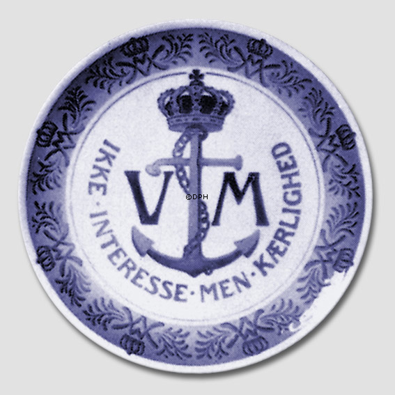 1928 Royal Copenhagen Gedenkteller, IKKE INTERESSE MEN KÆRIGHED