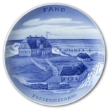 1933 Royal Copenhagen Gedenkteller, Fanøteller, FREDERIKSGAARD FANØ.