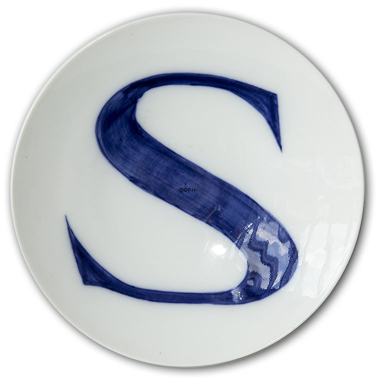 Royal Copenhagen Teller mit "S" Extrem selten !!! - Alter unbekannt