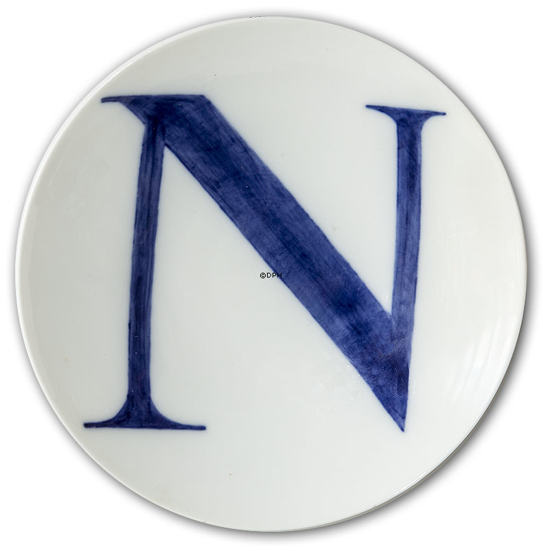 Royal Copenhagen Teller mit "N" Extrem selten !!! - Alter unbekannt