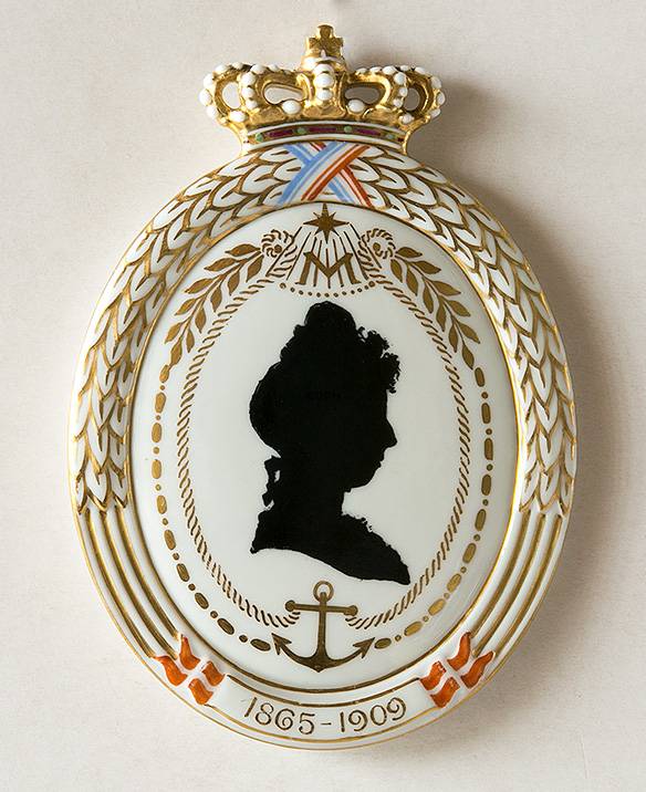 Royal Copenhagen Silhouettenteller, Prinzessin Marie