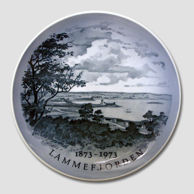 1873-1973 Royal Copenhagen Jubiläumsteller Lammefjorden