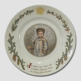 Peters jul Weihnachtsteller Nr. 1, Royal Copenhagen