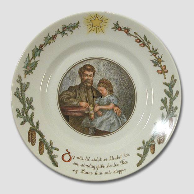 Peters jul Weihnachtsteller Nr. 6, Royal Copenhagen