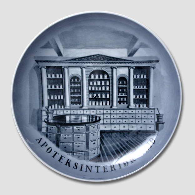 Apothekenteller, Apothekeninnenraum 1810, Royal Copenhagen