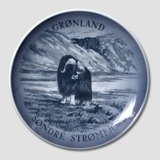 Royal Copenhagen Gedenkteller, Søndre Strømfjord, Grönland