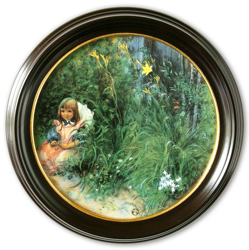 Brita im Blumenbeet, Carl Larssons Kinder, Royal Copenhagen