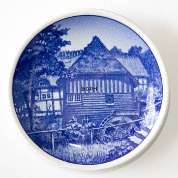Royal Copenhagen Plakette Nr. 82, Kaleko Mühle, Faaborg